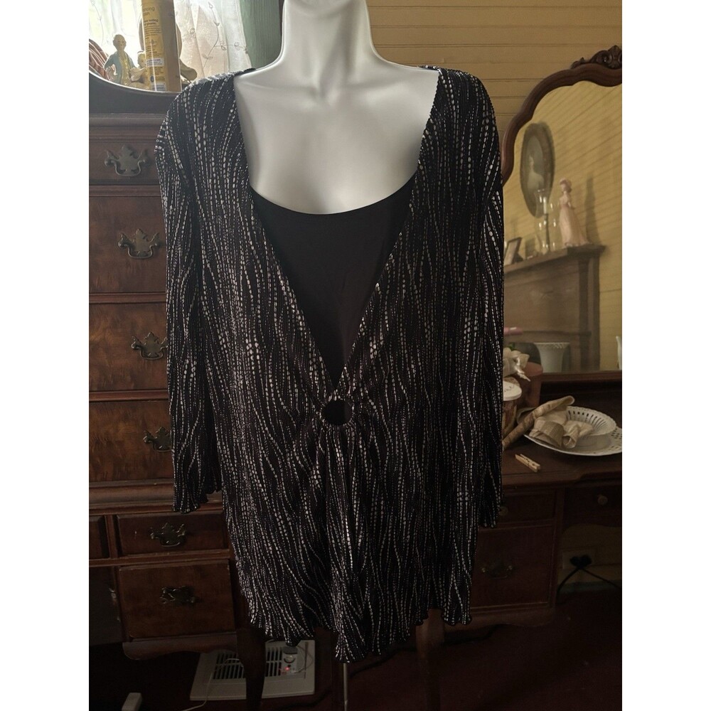 Notations Size 3x Women’s One Piece Blouse 46” Bust 31” L